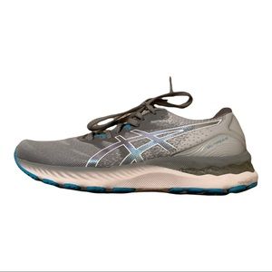 Womens Asics Gel Nimbus 23 Size 9 Grey/Blue Like New!